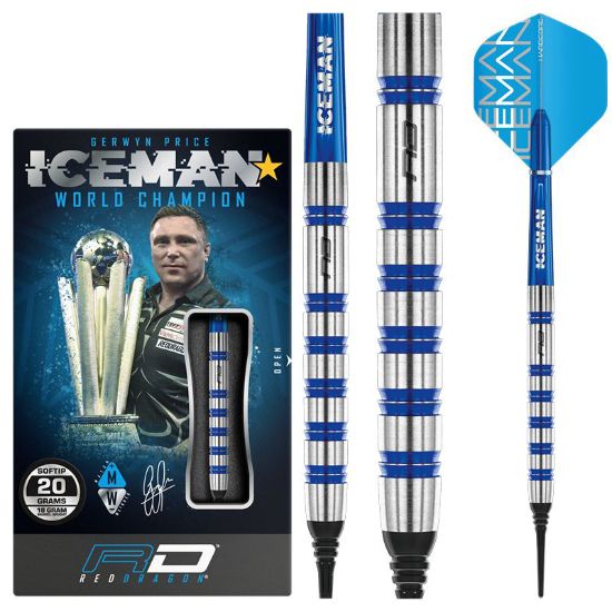 Afbeeldingen van GERWYN PRICE ICEMAN CHALLENGER 80% - SOFTTIP