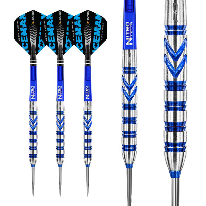 Bild von Red Dragon Gerwyn Price Blue Originals Steeldarts | Dartpfeile