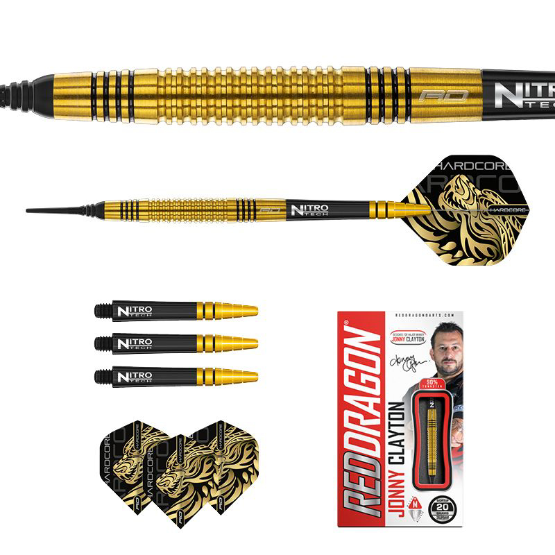 Afbeeldingen van Jonny Clayton Darts GOLDEN 90% - SOFTTIP