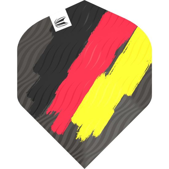 Afbeeldingen van TARGET PRO ULTRA GERMAN FLAG NO2  DART FLIGHTS