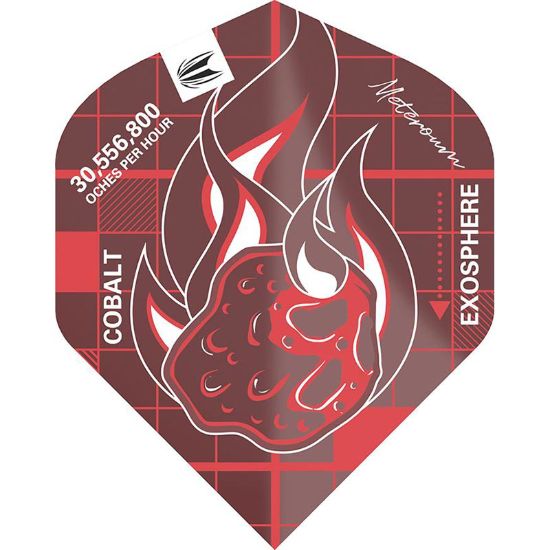 Afbeeldingen van TARGET ULTRA PRO BLUEPRINT RED STD NO2 FLIGHTS