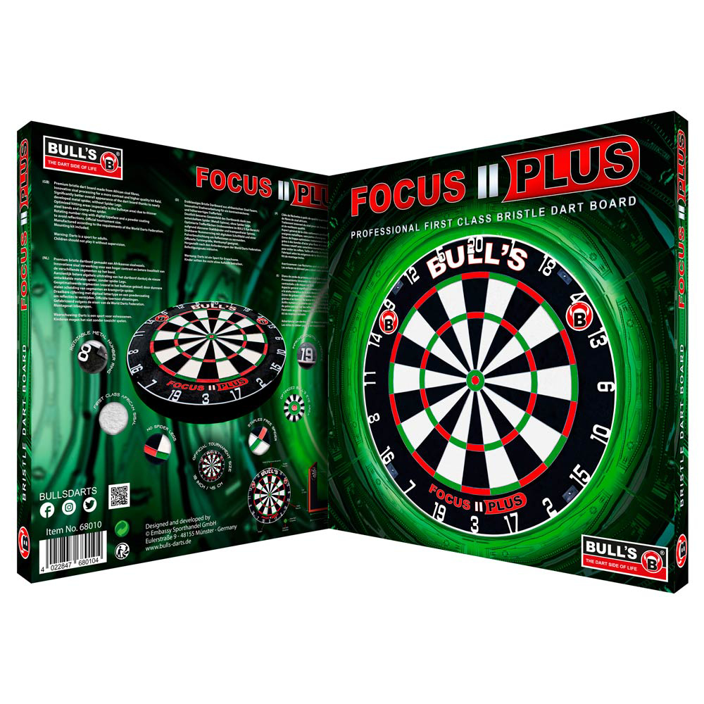 Picture of BULL'S FOCUS II PLUS DART BORD