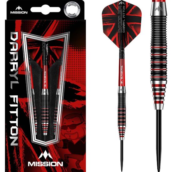 Afbeeldingen van Darryl Fitton Steeltip Mission 95%