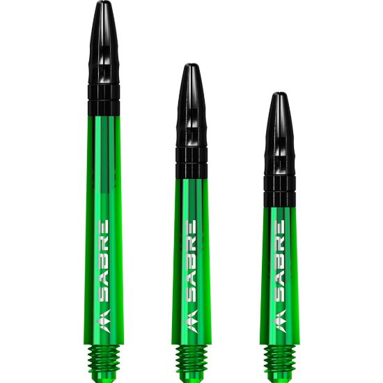 Bild von Mission Sabre Polycarbonate Dart Shafts Grün