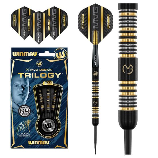 Bild von Winmau Michael van Gerwen Trilogy SE Steeldarts | Dartpfeile