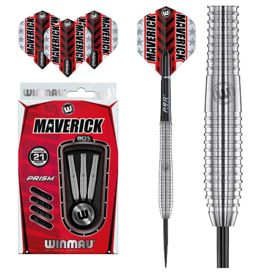 Picture of Winmau Maverick 80% Tungsten Steeltip Darts