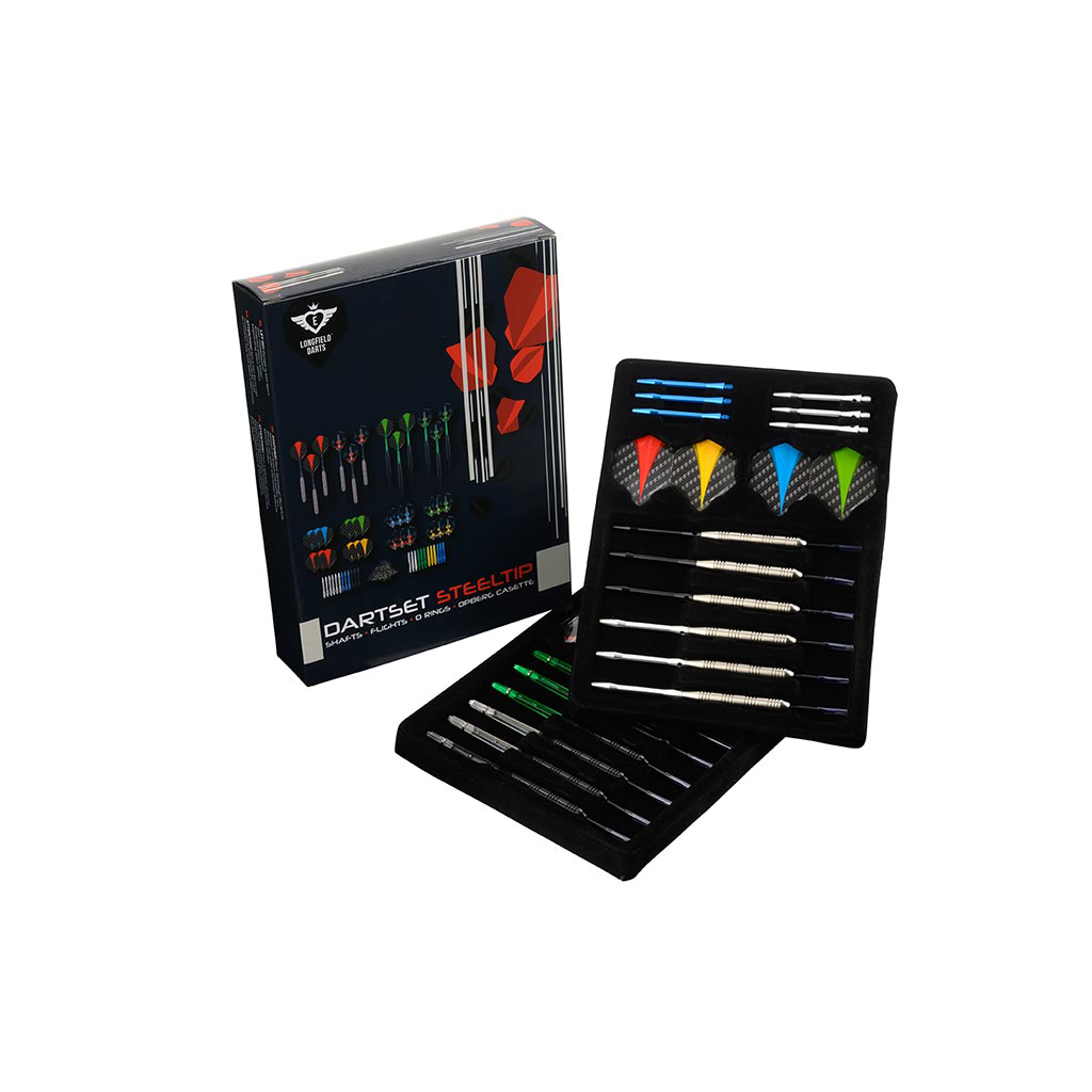Image de Steeltip Darts set 4 sets Brass