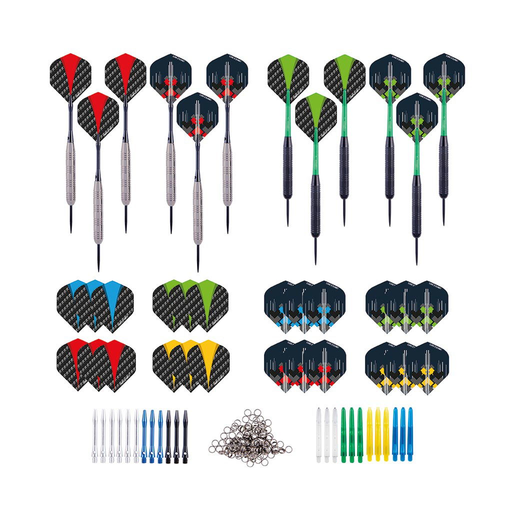 Image de Steeltip Darts set 4 sets Brass