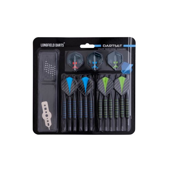 Afbeeldingen van Longfield Steeltip darts set  23 gram