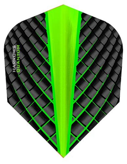 Image de Ailettes Harrows Quantum Standard No6 Vertes