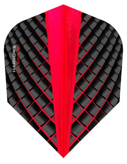 Image de Ailettes Harrows Quantum Standard No6 Rouges