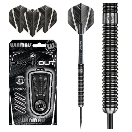 Bild von Winmau Blackout 90% Steeldarts | Dartpfeile