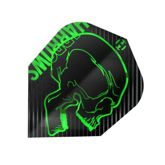 Picture of Harrows Rage Dart Flights Standard No6 Green