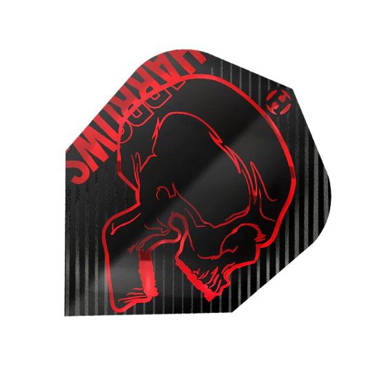 Picture of Harrows Rage Dart Flights Standard No6 Red