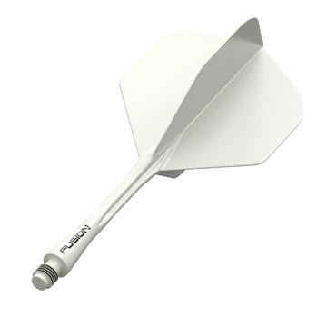 Picture of Winmau Fusion Integrated Flight & Shaft White