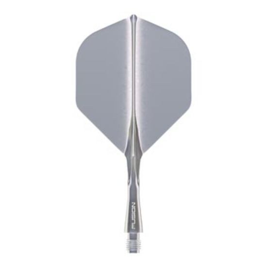 Afbeeldingen van Winmau Fusion Integrated Flight & Shaft Grey Smoke
