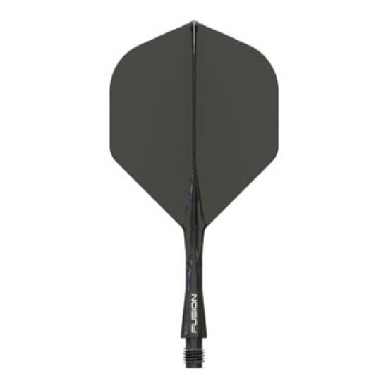Afbeeldingen van Winmau Fusion Integrated Flight & Shaft Black