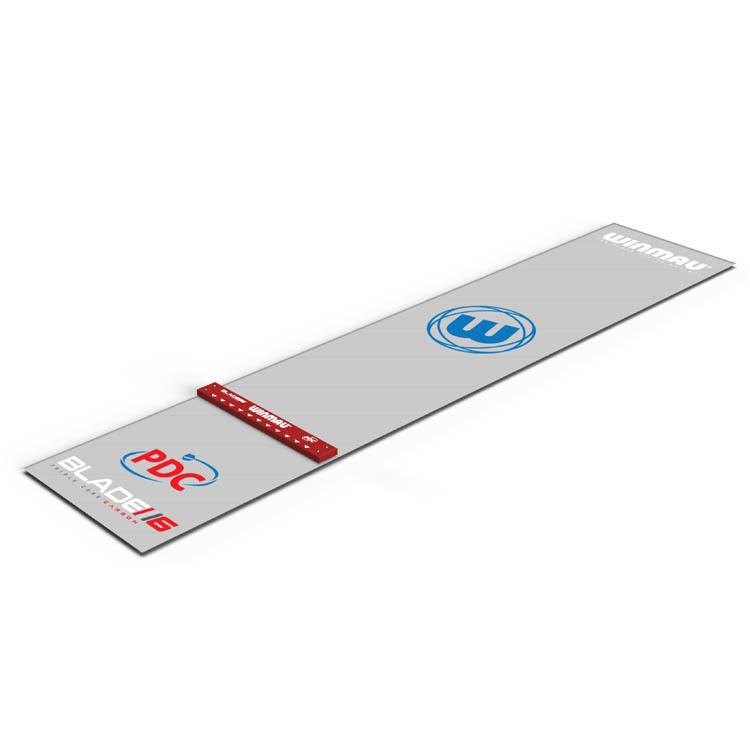 Winmau Clearzone PVC Dartmat with integrated Oche