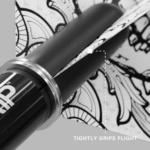 Afbeeldingen van Target Pro Grip Dart Shafts Zwart