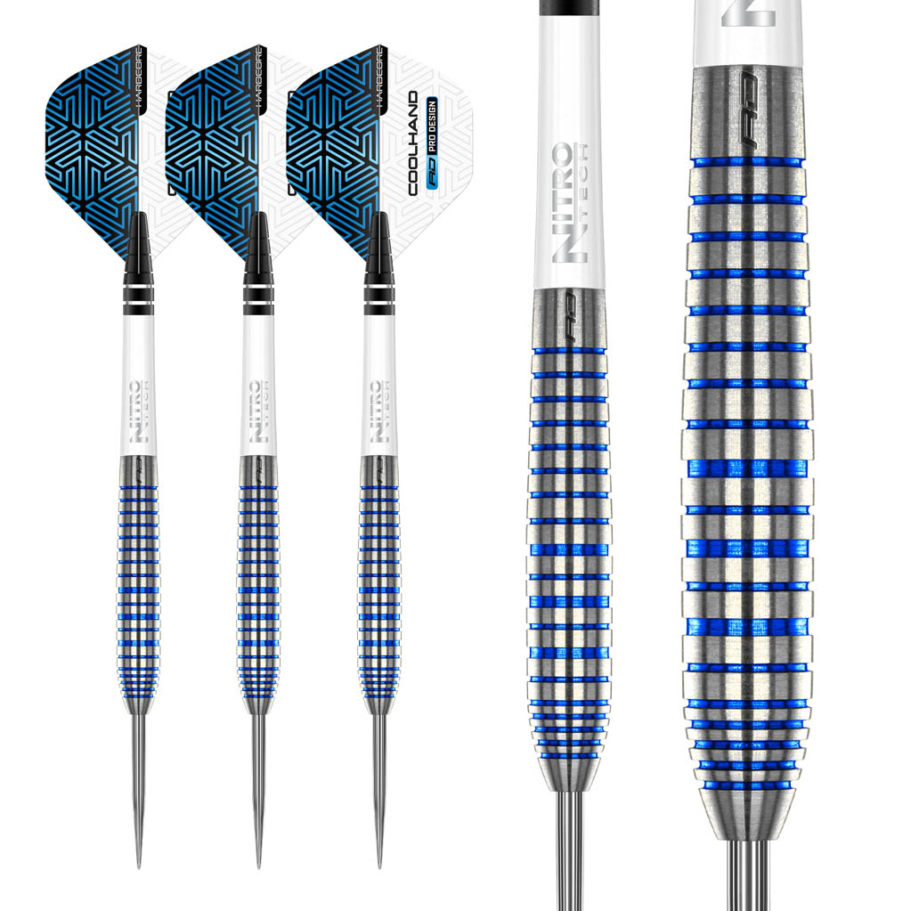 Bild von Red Dragon Luke Humphries TX3 Cool Blue SE Steeldarts | Dartpfeile