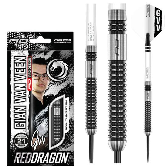 Bild von Red Dragon Gian van Veen Axis SE Steeldarts | Dartpfeile