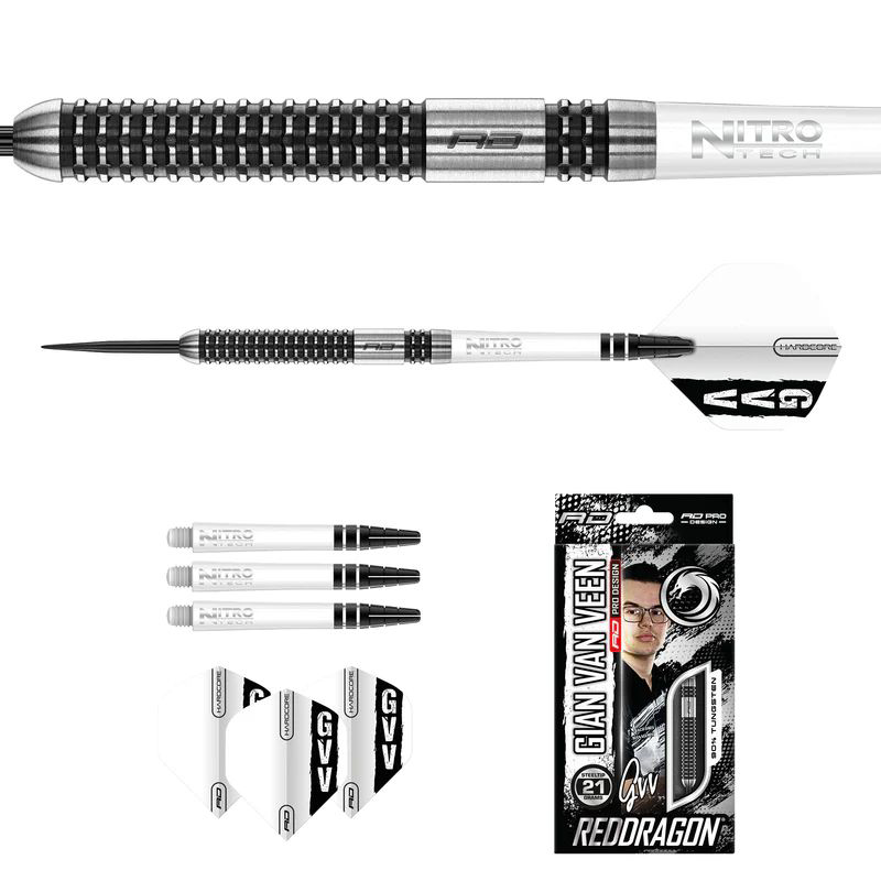 Bild von Red Dragon Gian van Veen Axis SE Steeldarts | Dartpfeile