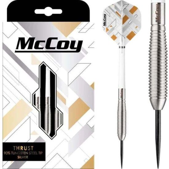 Afbeeldingen van Mc Coy Thrust 90% Steel Tip Silver