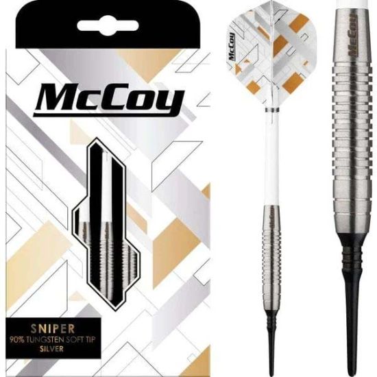Afbeeldingen van Mc Coy SNIPER 90% Soft Tip Silver
