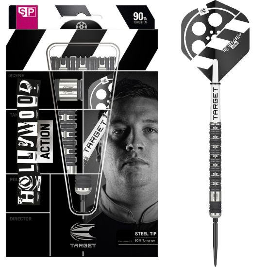 Afbeeldingen van Target Hollywood Action Chris Dobey Dartpijlen