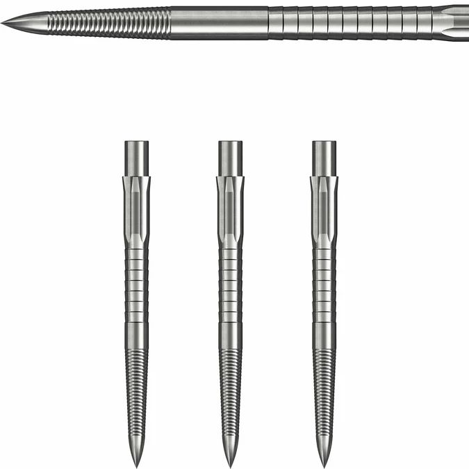 Afbeeldingen van CALIBURN EVO DART POINTS MICRO GRIP SILVER 