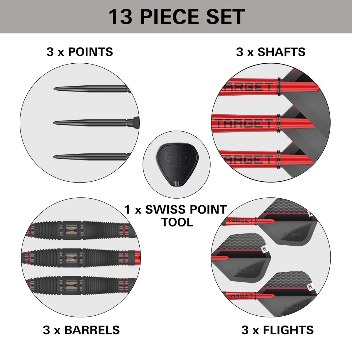 Afbeeldingen van Target Scope 90% 03 SP Steeltip