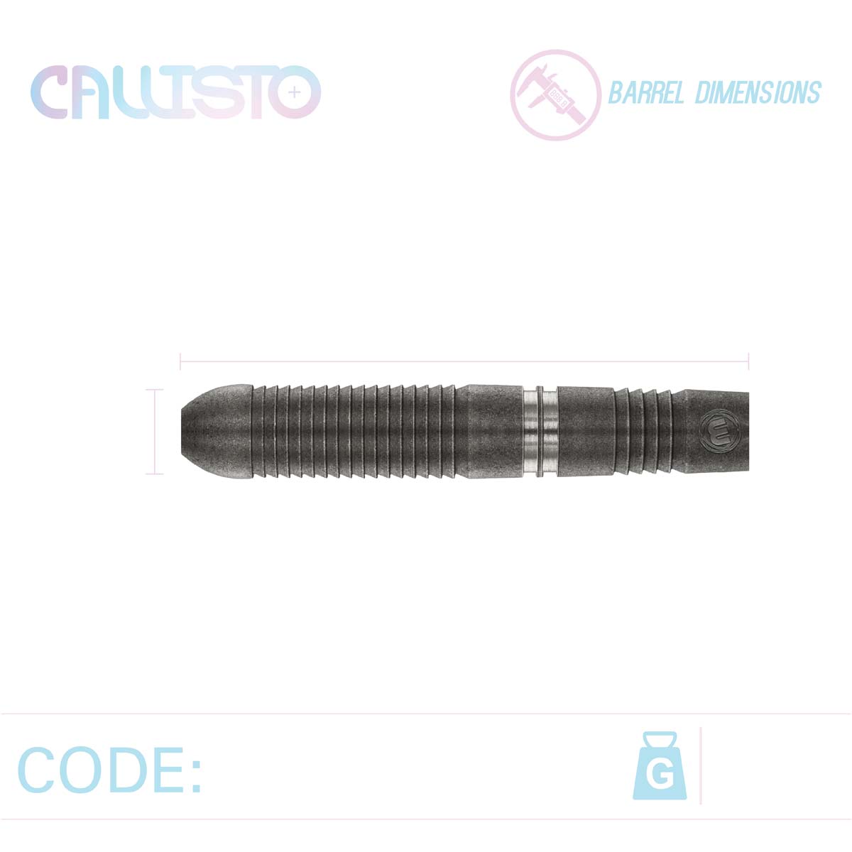Afbeeldingen van WINMAU CALLISTO-3 STEELTIP DARTPIJLEN