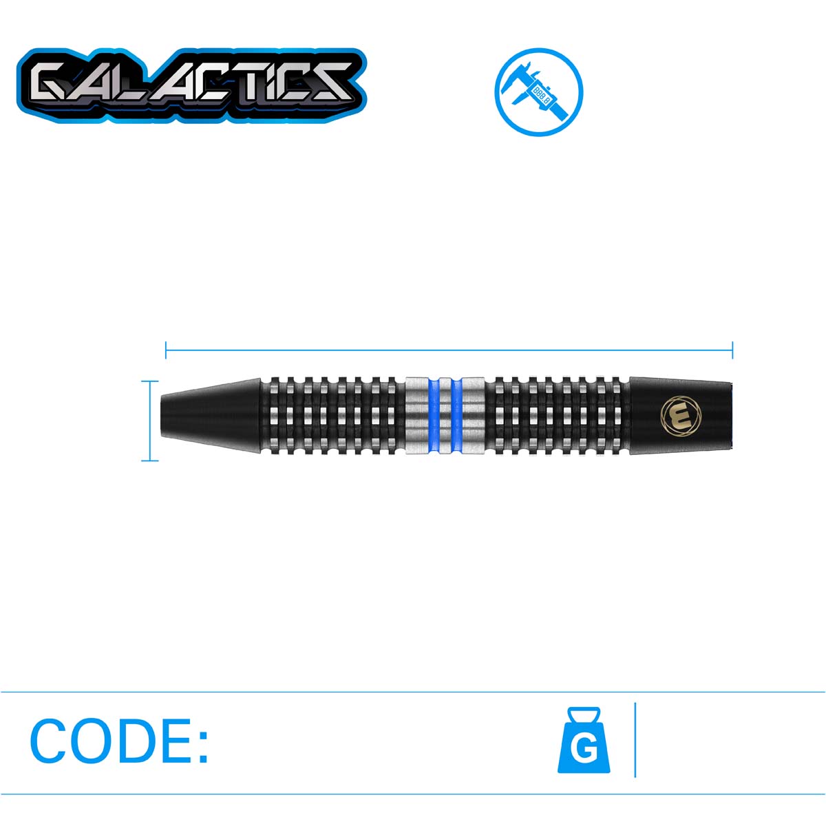 Picture of WINMAU GALACTICS STEEL DARTS