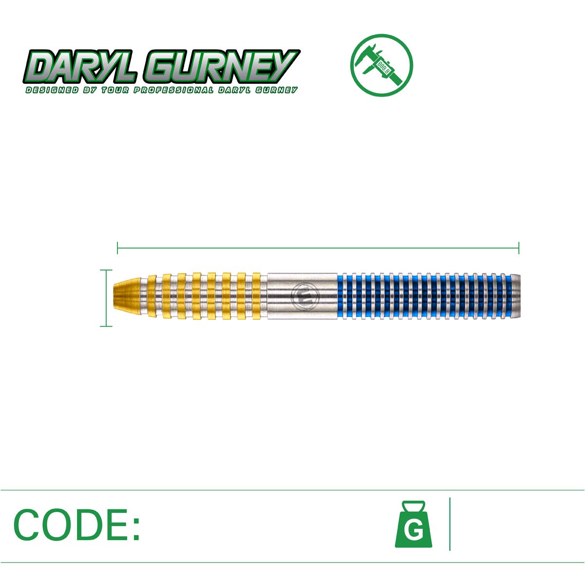 Picture of WINMAU DARYL GURNEY SC1 - DARTS