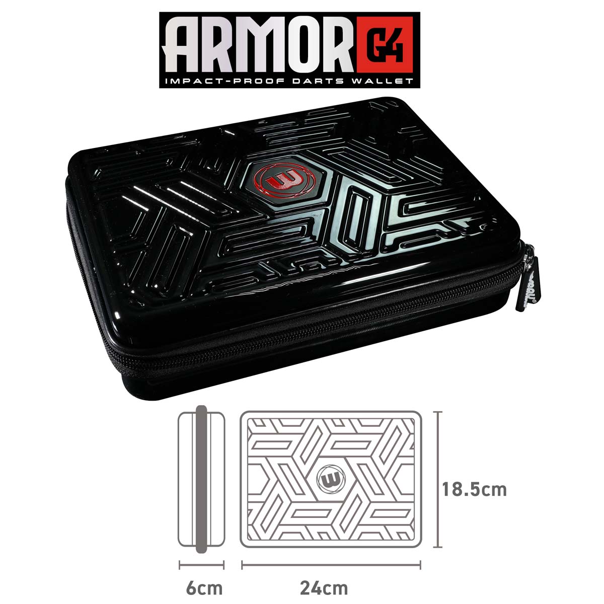 Afbeeldingen van WINMAU ARMOR G4 WALLET - BLACK