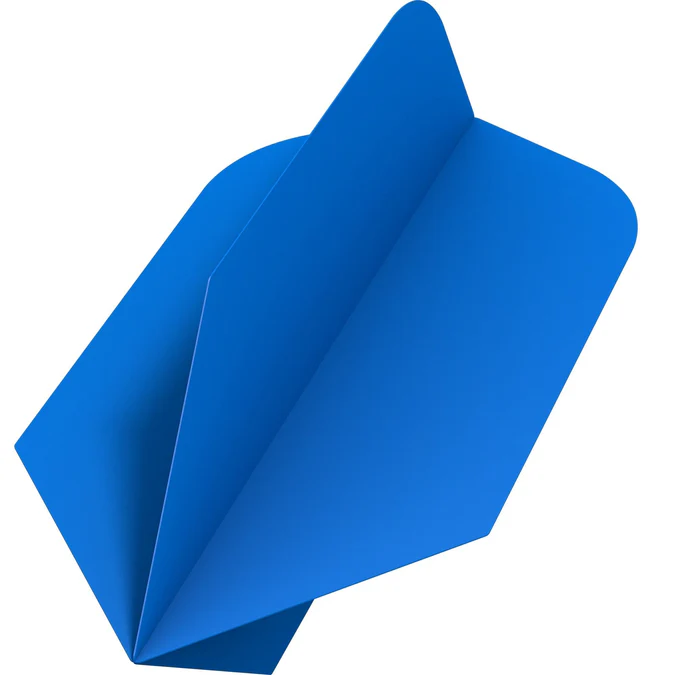 Bild von Poly Flight  Plain Model Slim  BLUE 10 SETS  