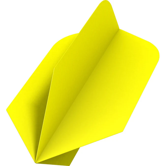 Picture of Poly Flight  Plain Model Slim  YELLOW 10 SETS   