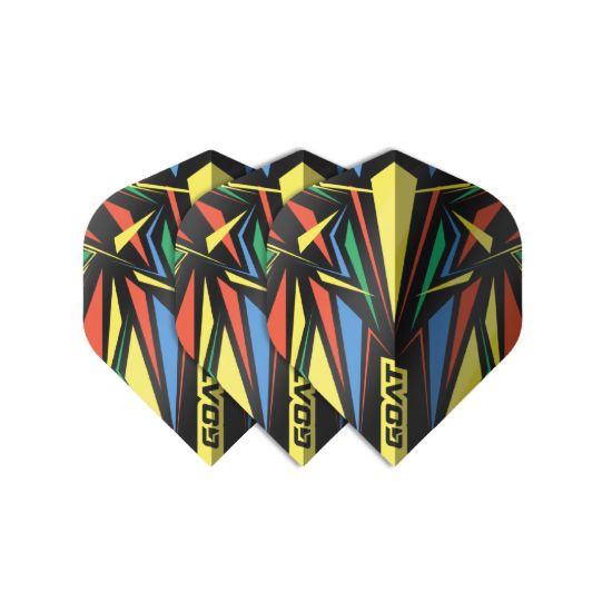 ATHLETE FLIGHTS YELLOW SET OF3