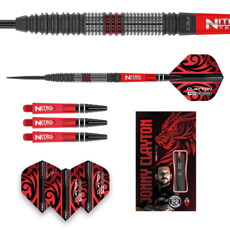 Picture of Red Dragon Jonny Clayton Hiraeth Steeltip Darts