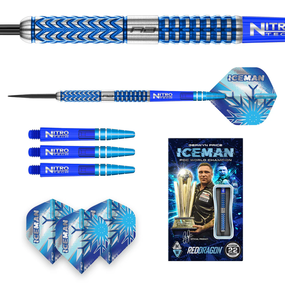 Picture of Red Dragon Gerwyn Price Glacier Steeltip Darts