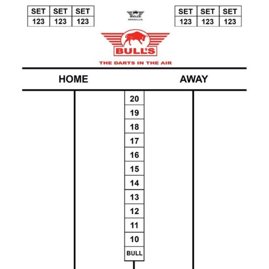 Picture of Whitebord Bulls 35x25 cm 
