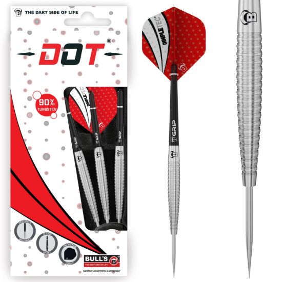 Afbeeldingen van Bull's DE Dot D6 Steeldart