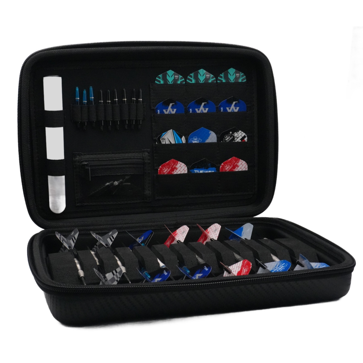 Afbeeldingen van BULL'S ORBIS 3XL DARTCASE CARBONGREY 