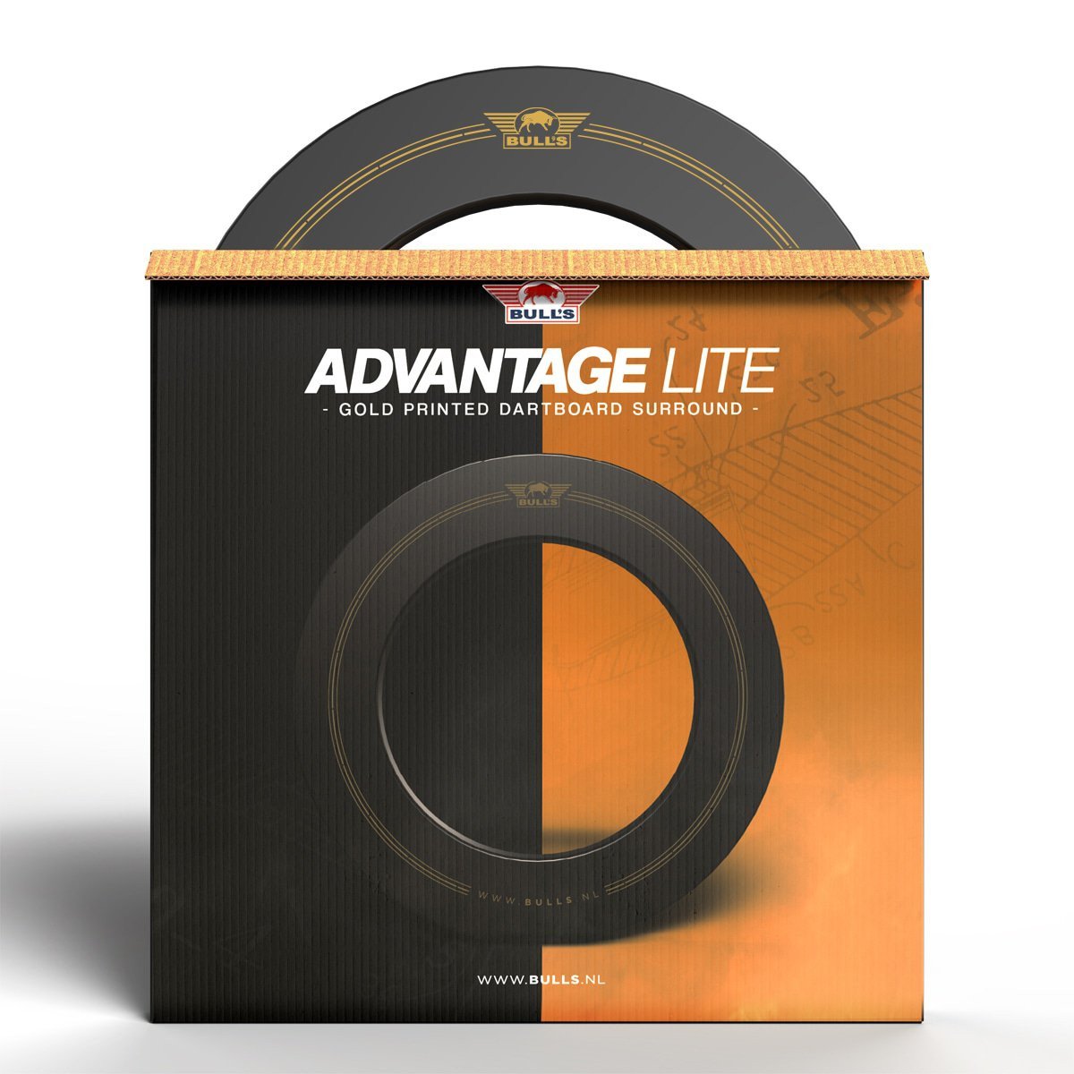 Bild von Bull's Advantage Lite Gold Surround | Auffangring Wandschutz
