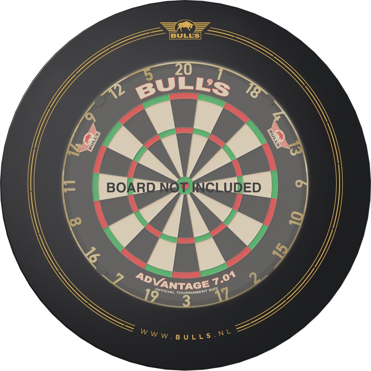 Bild von Bull's Advantage Lite Gold Surround | Auffangring Wandschutz