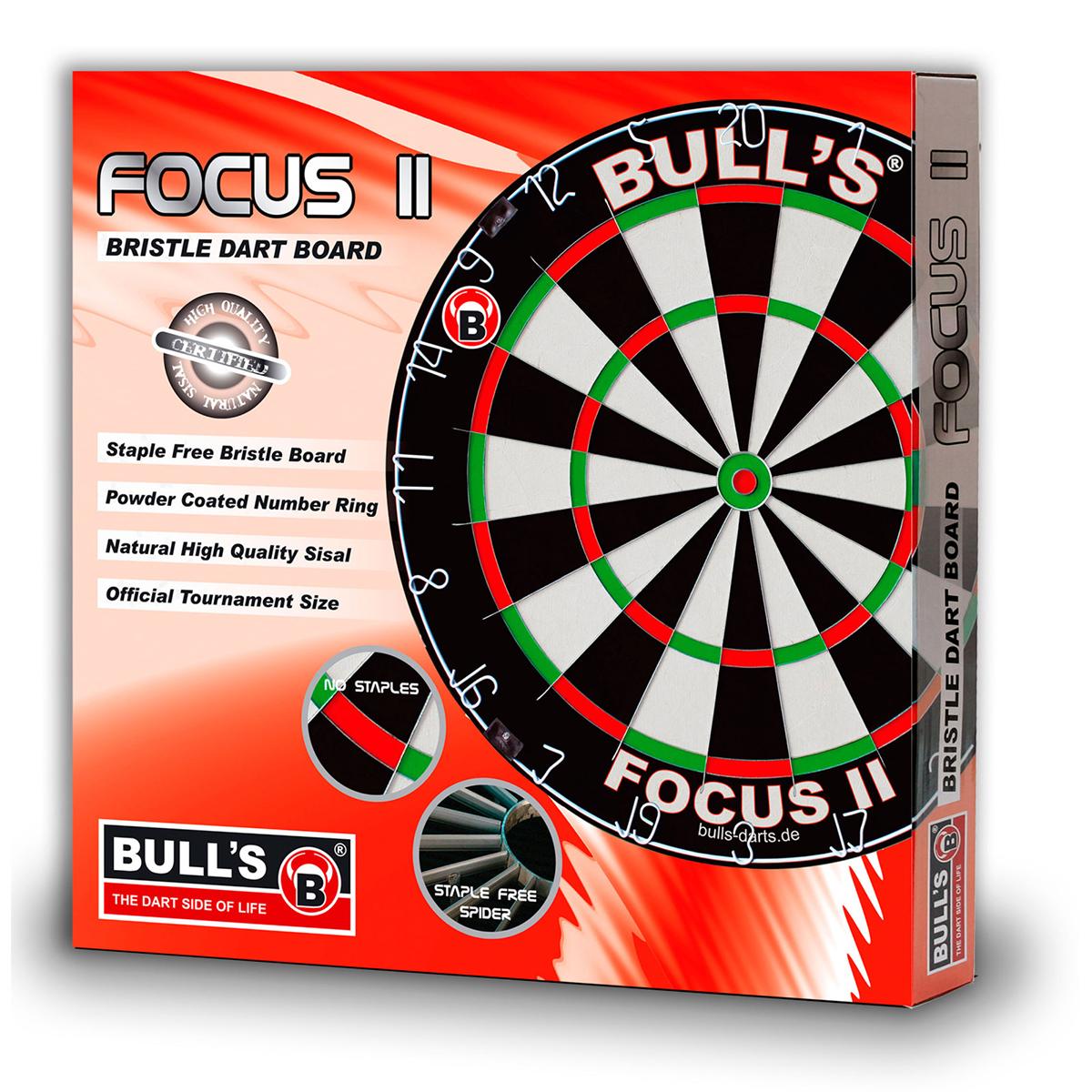 Afbeeldingen van BULL'S FOCUS II DART BORD