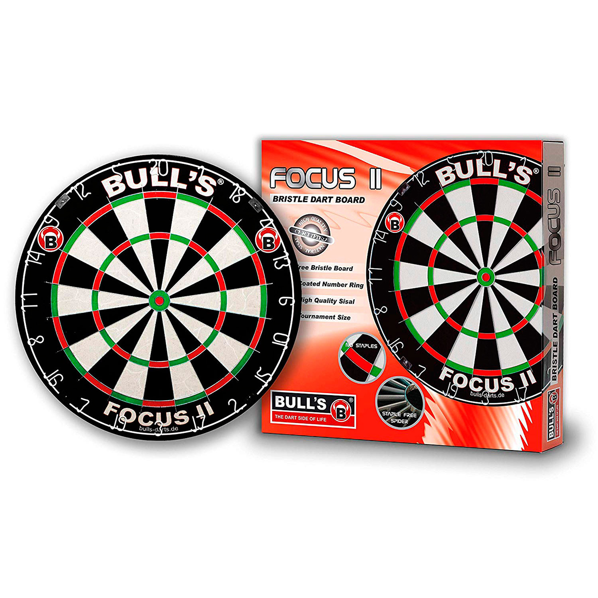Afbeeldingen van BULL'S FOCUS II DART BORD
