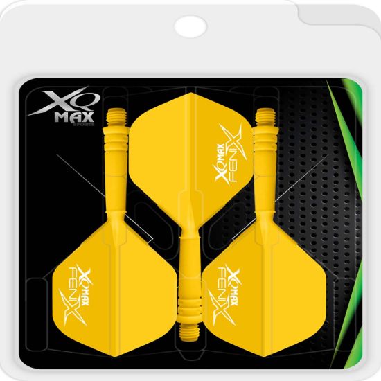 Afbeeldingen van XQMAX FENIX MOLDED FLIGHTS  YELLOW