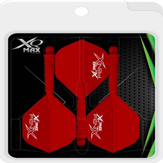 Afbeeldingen van XQMAX FENIX MOLDED FLIGHTS  RED