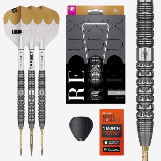 REDUX 90% 01 SP STEEL TIP DARTPIJLEN 2025 